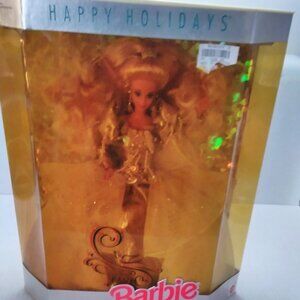 Vintage 1992 Special Edition Happy Holidays Barbie---MIB